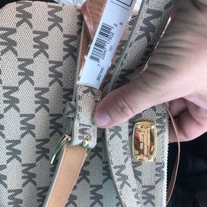 Mk wristlet and matching belt
